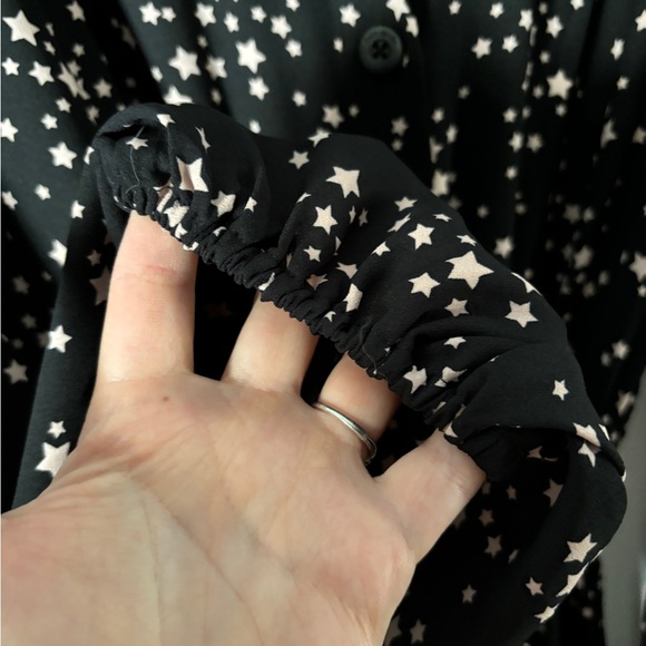 Kate Spade Scattered Stars Button-front Midi Shirt Dress - Picture 10 of 10